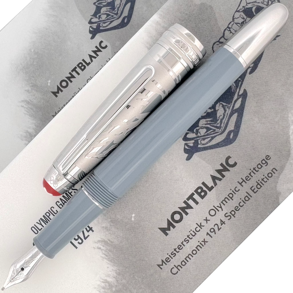 Montblanc Olympic Heritage Chamonix Classique Doue Fountain Pen