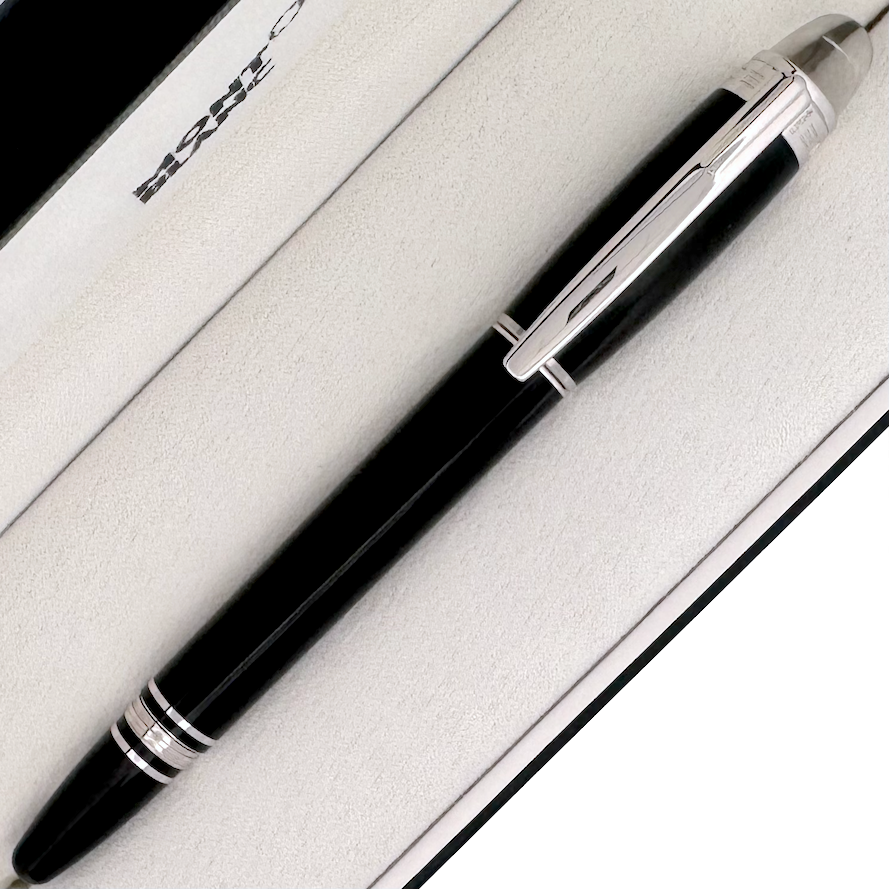 Montblanc StarWalker Platinum Plated Resin Füllfederhalter