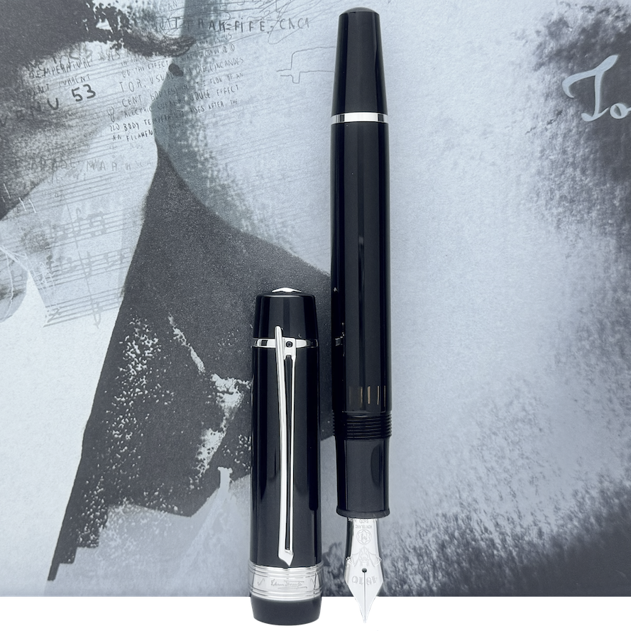 Montblanc Donation Pen Johann Strauss Füllfederhalter Platinum Coated