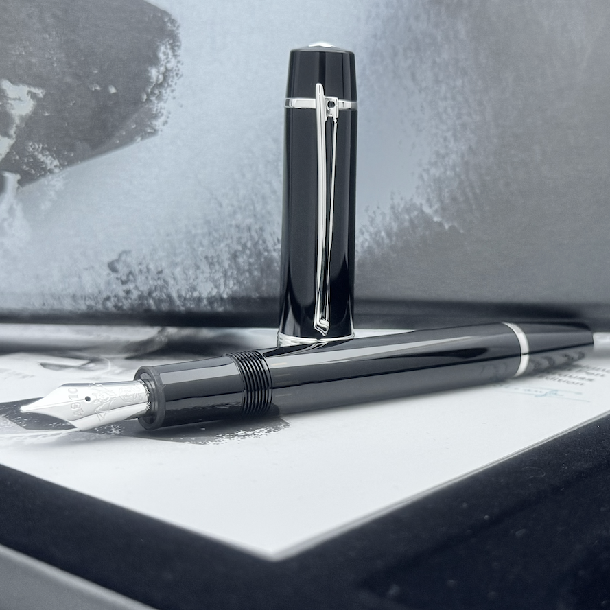 Montblanc Donation Pen Johann Strauss Füllfederhalter Platinum Coated