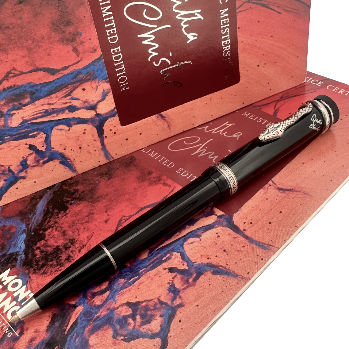 Montblanc Writers Edition 1993 Agatha Christie Writing SET (FP/BP/MP)