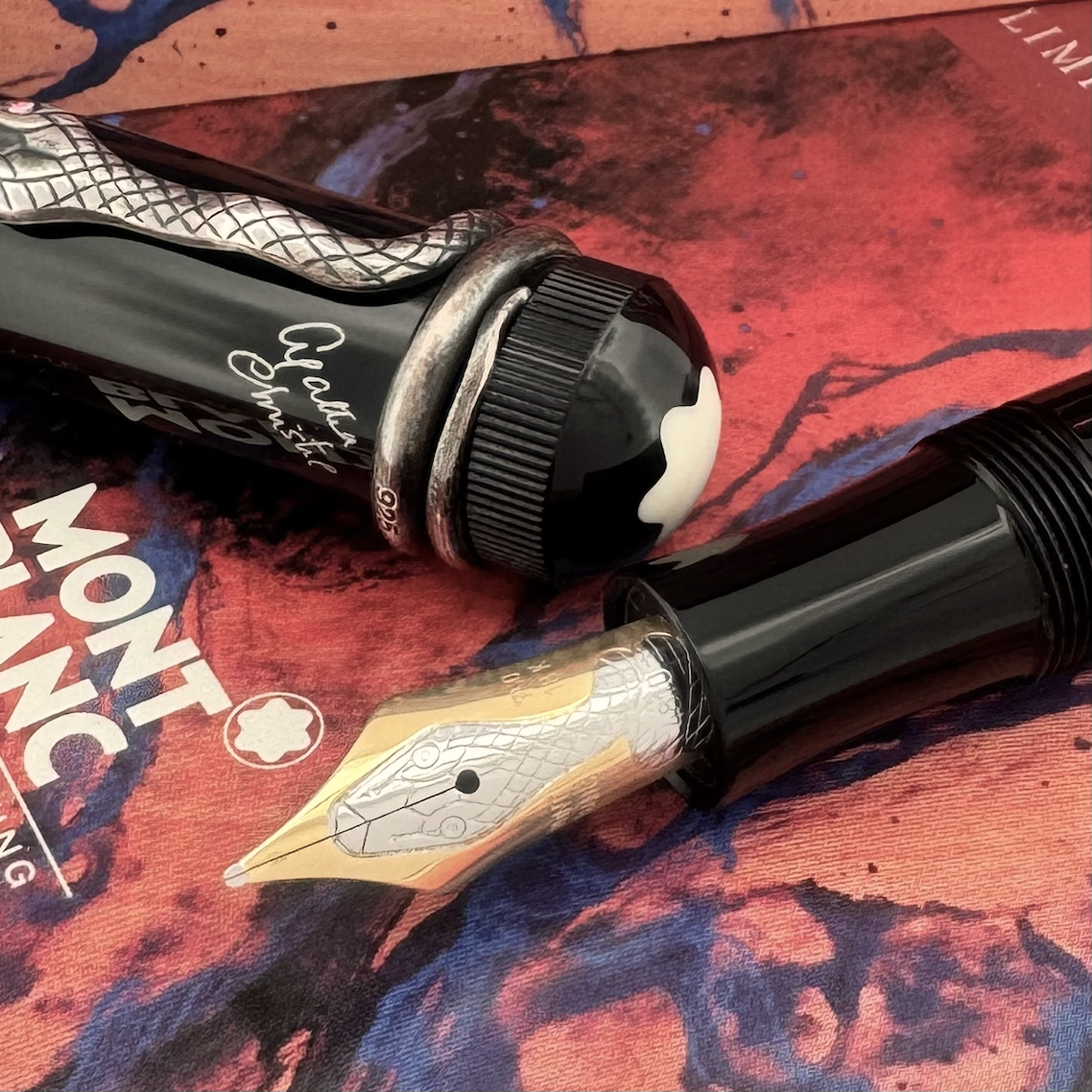 Montblanc Writers Edition 1993 Agatha Christie Fountain Pen