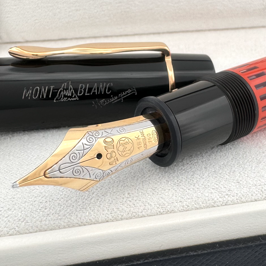 Montblanc Writers Edition Ernest Hemingway Füllfederhalter - SALE