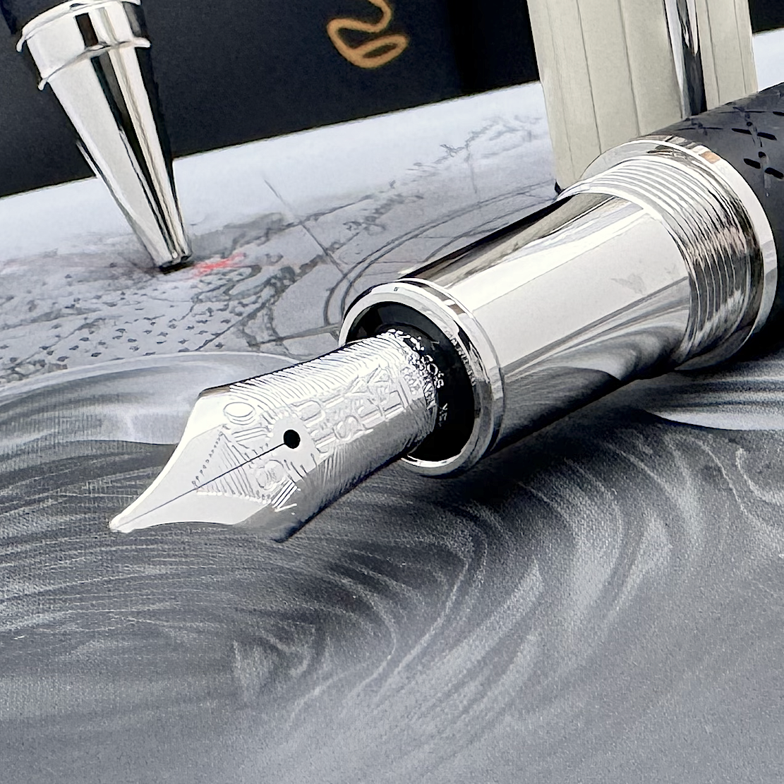 Montblanc Writers Edition R. L. Stevenson SET (FF/KS/DB)