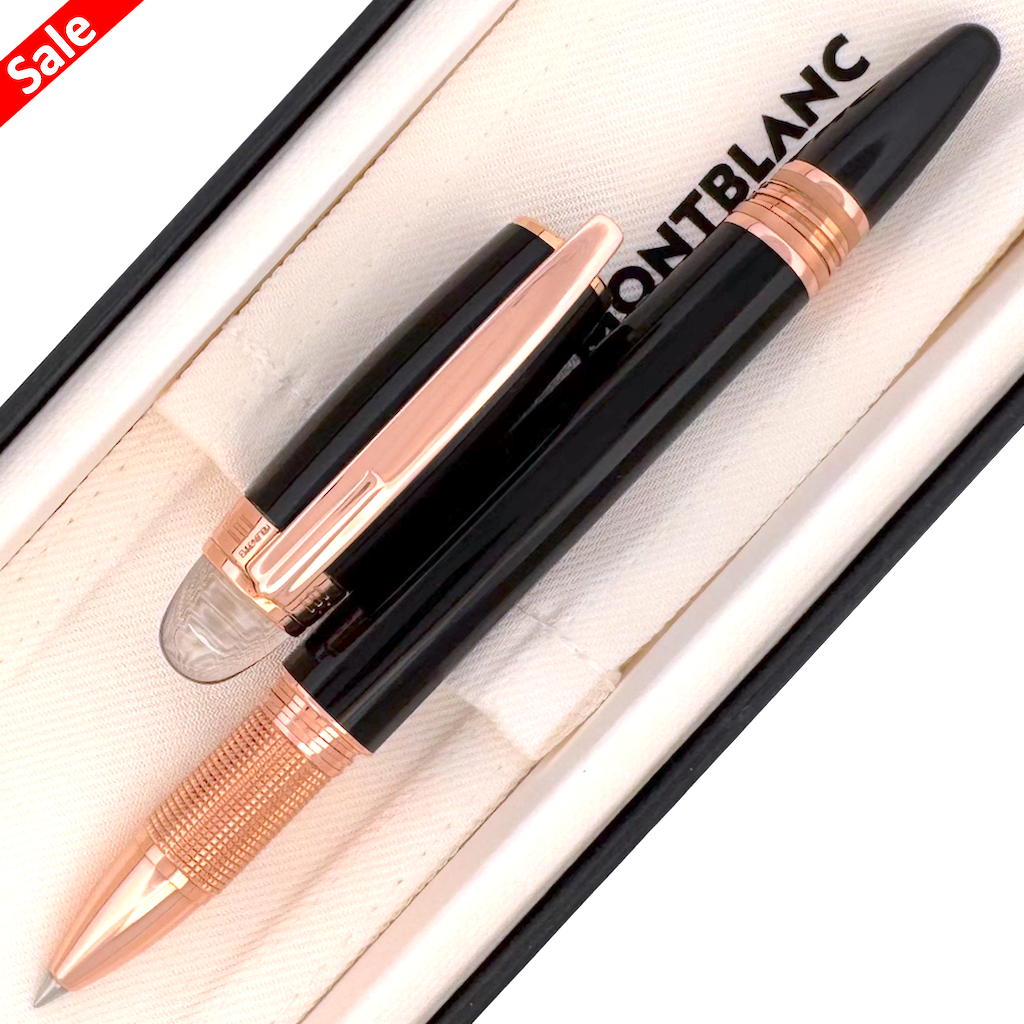 Montblanc StarWalker Red-Gold Resin Fineliner / Rollerball - SALE - penfabrik