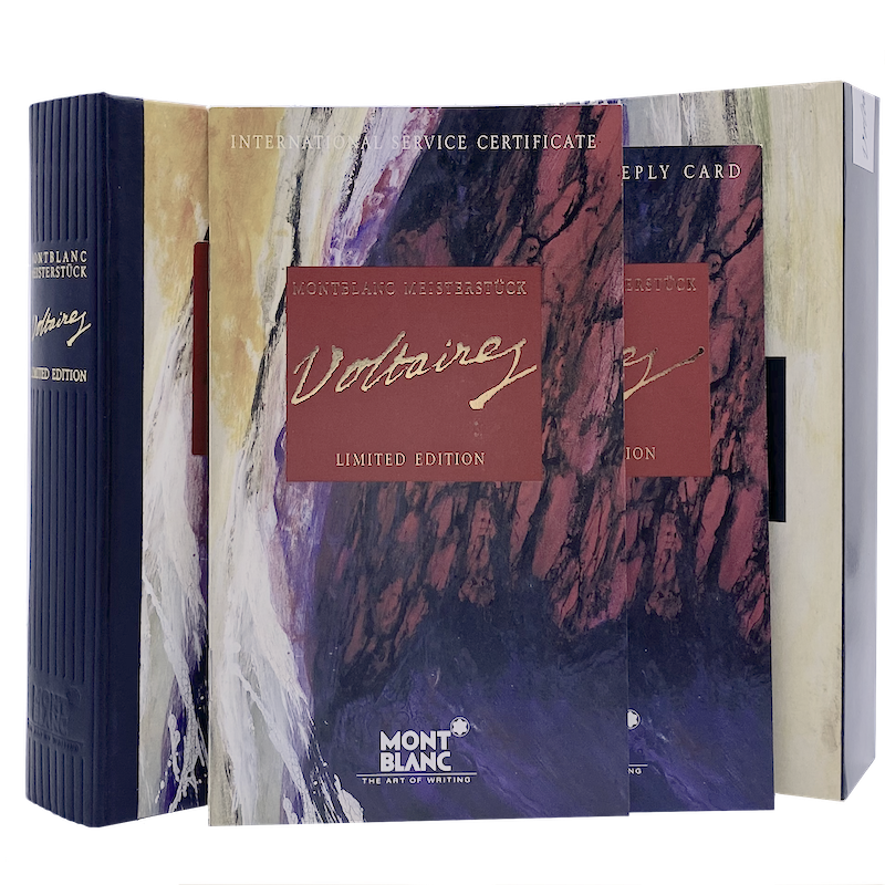 Montblanc Writers Edition 1995 Voltaire Ballpoint Pen