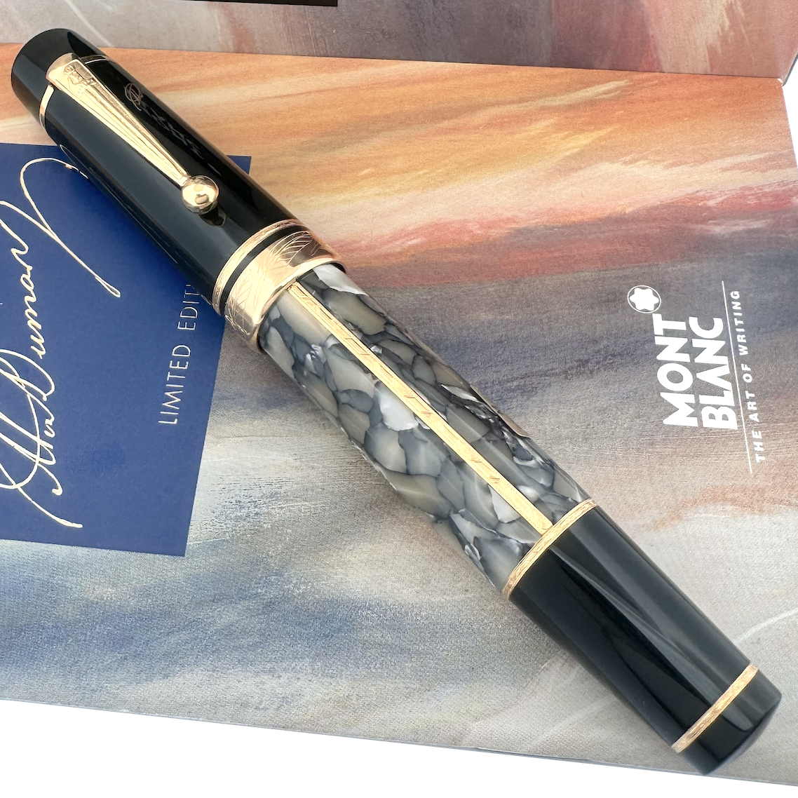 Montblanc Writers Edition 1996 Alexandre Dumas Fountain Pen (Father)