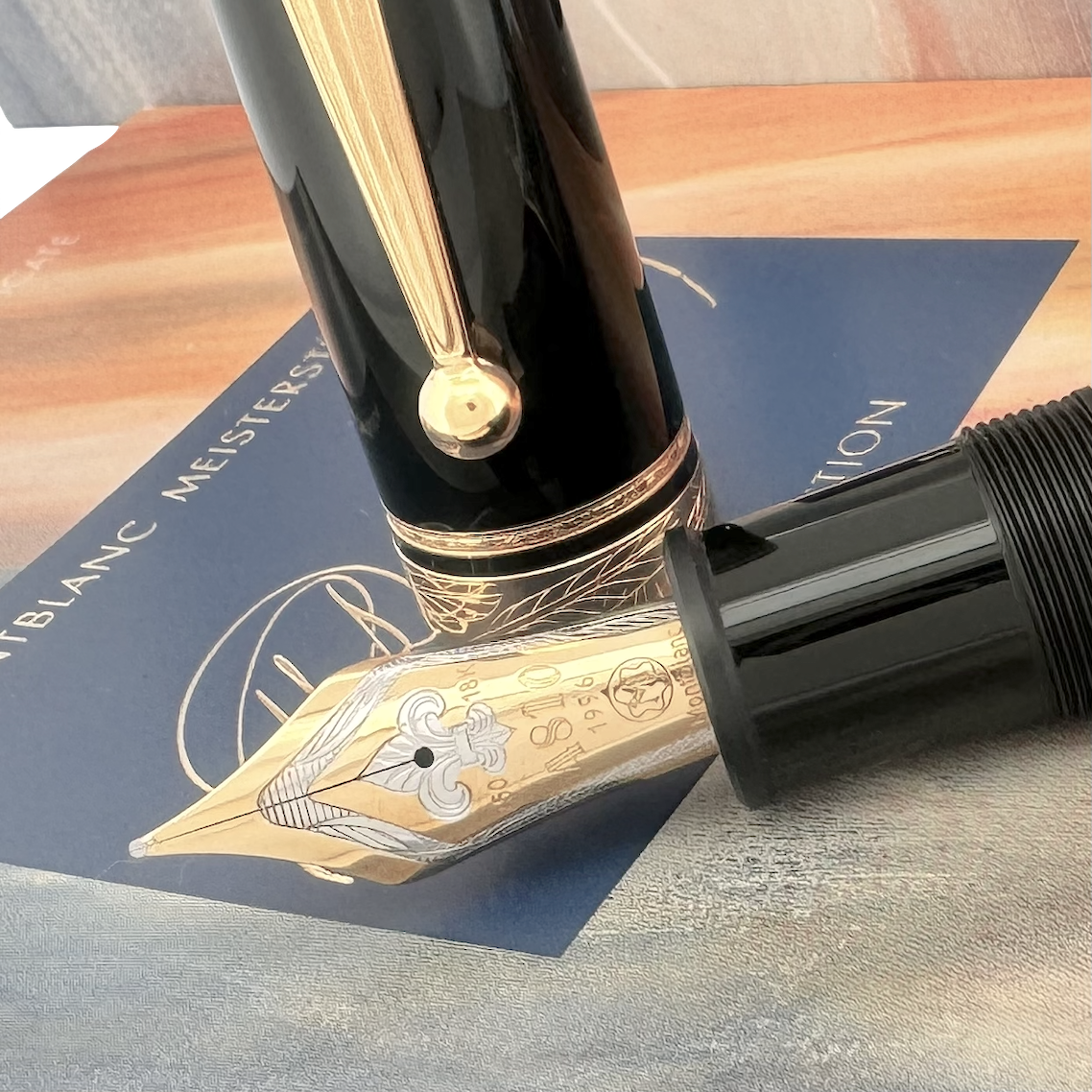 Montblanc Writers Edition 1996 Alexandre Dumas Fountain Pen (Father)