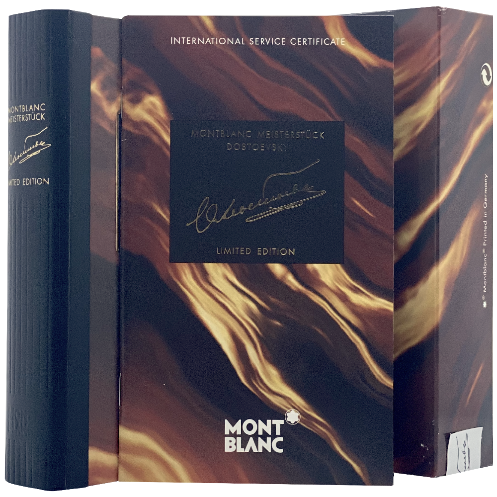 Montblanc Writers Edition Fyodor M Dostoevsky Füllfederhalter - penfabrik
