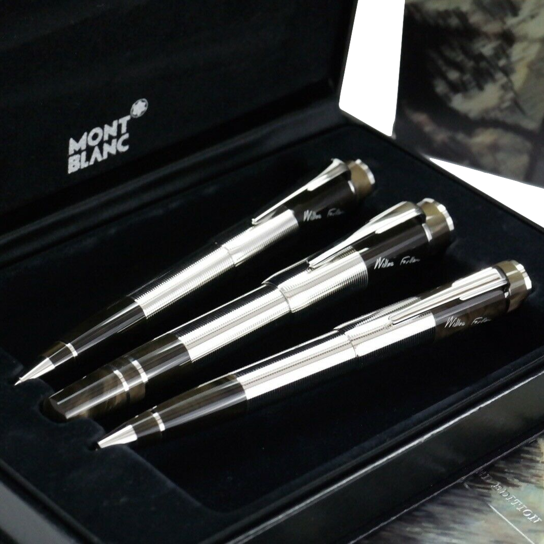 Montblanc Writers Edition William Faulkner 3er SET - penfabrik