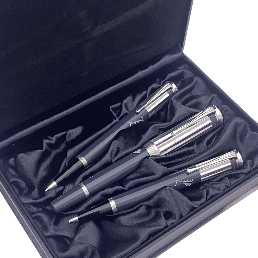 Montblanc Writers Edition 2001 Charles Dickens SET (FF/KS/DB)