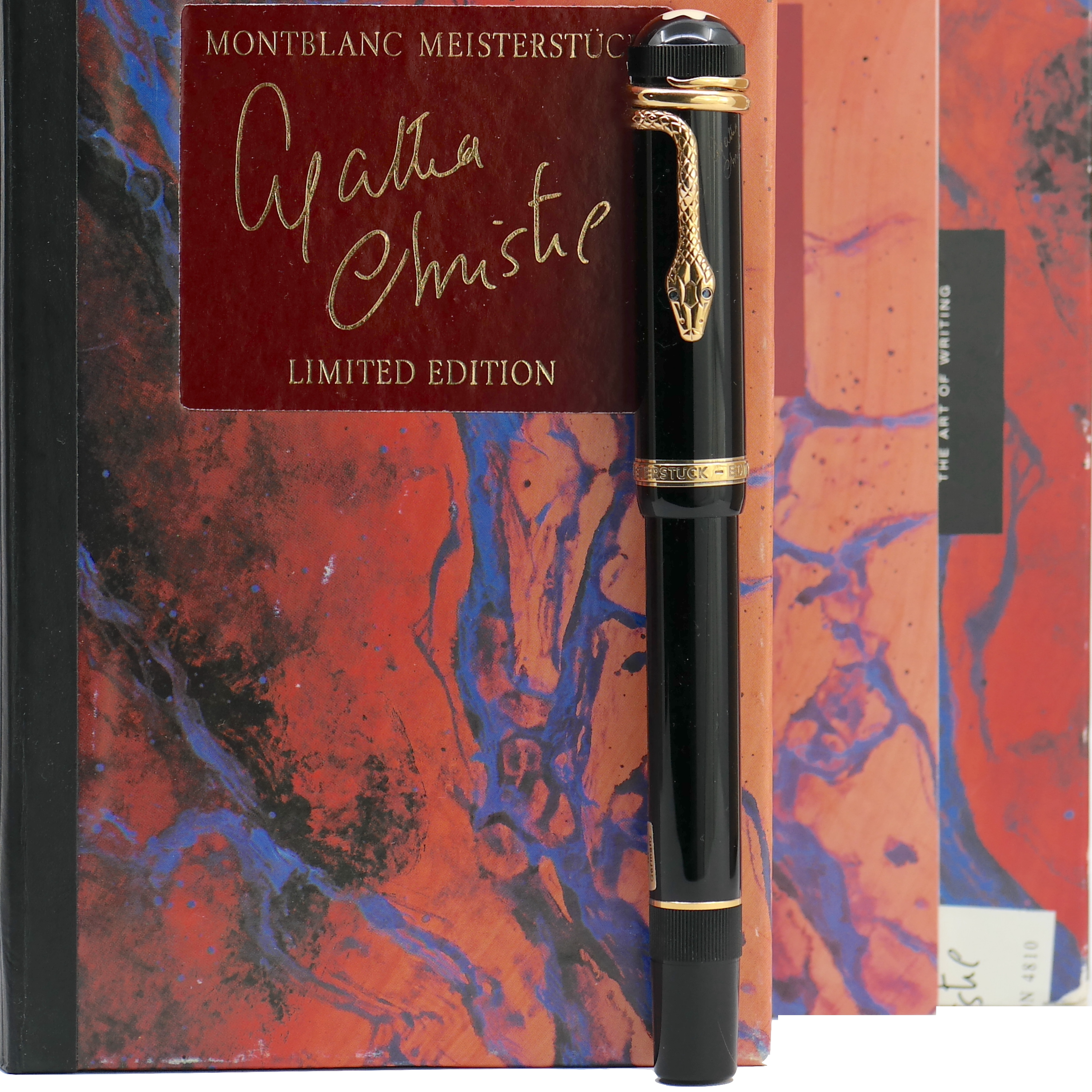 Montblanc Writers Edition Agatha Christie 4810 Vermeil Füllfederhalter