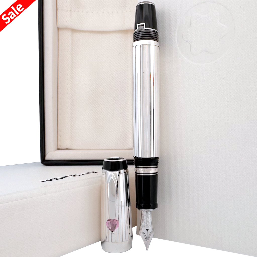 Montblanc Boheme Je Taime 925 Sterling Silber Füllfederhalter - SALE