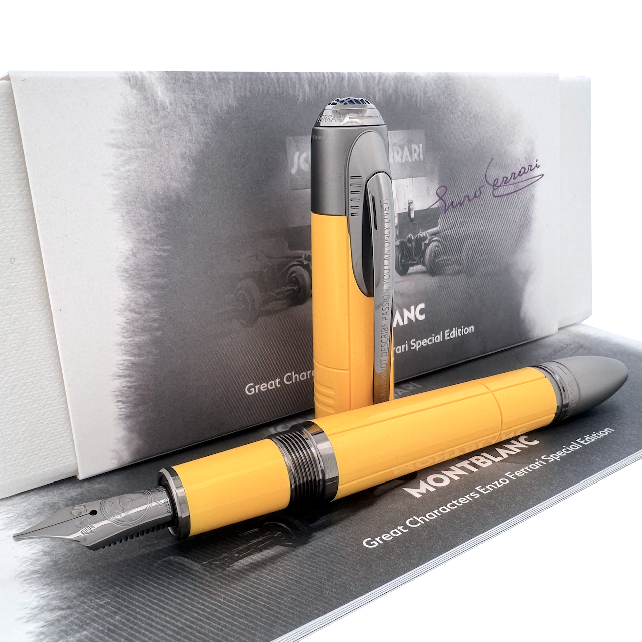 Montblanc Great Characters Special Edition Ferrari Enzo Giallo Modena Füllfederhalter