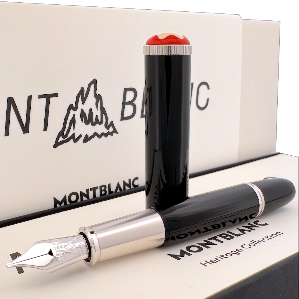 Montblanc Heritage Rouge & Noir Baby Black Special Edition Füllfederhalter