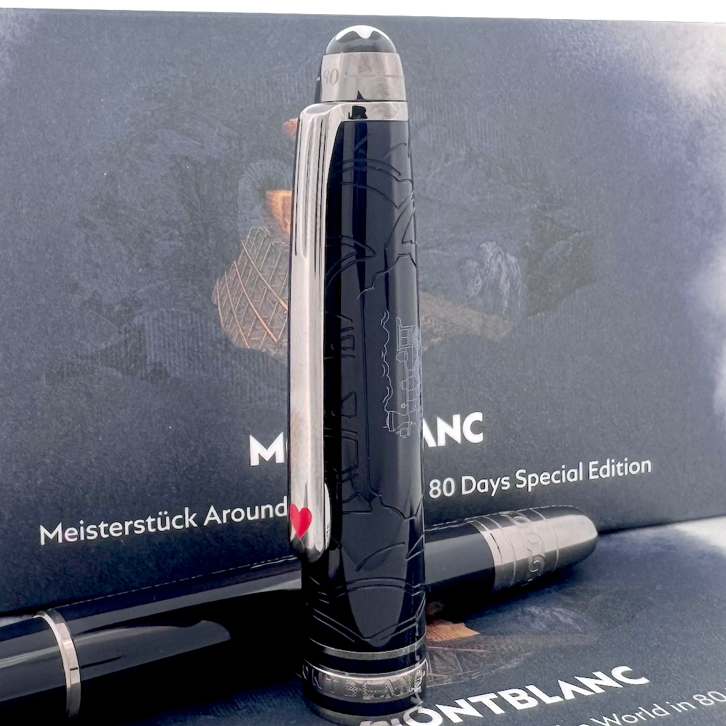 Montblanc Meisterstück In 80 Tagen um die Welt Classique Rollerball