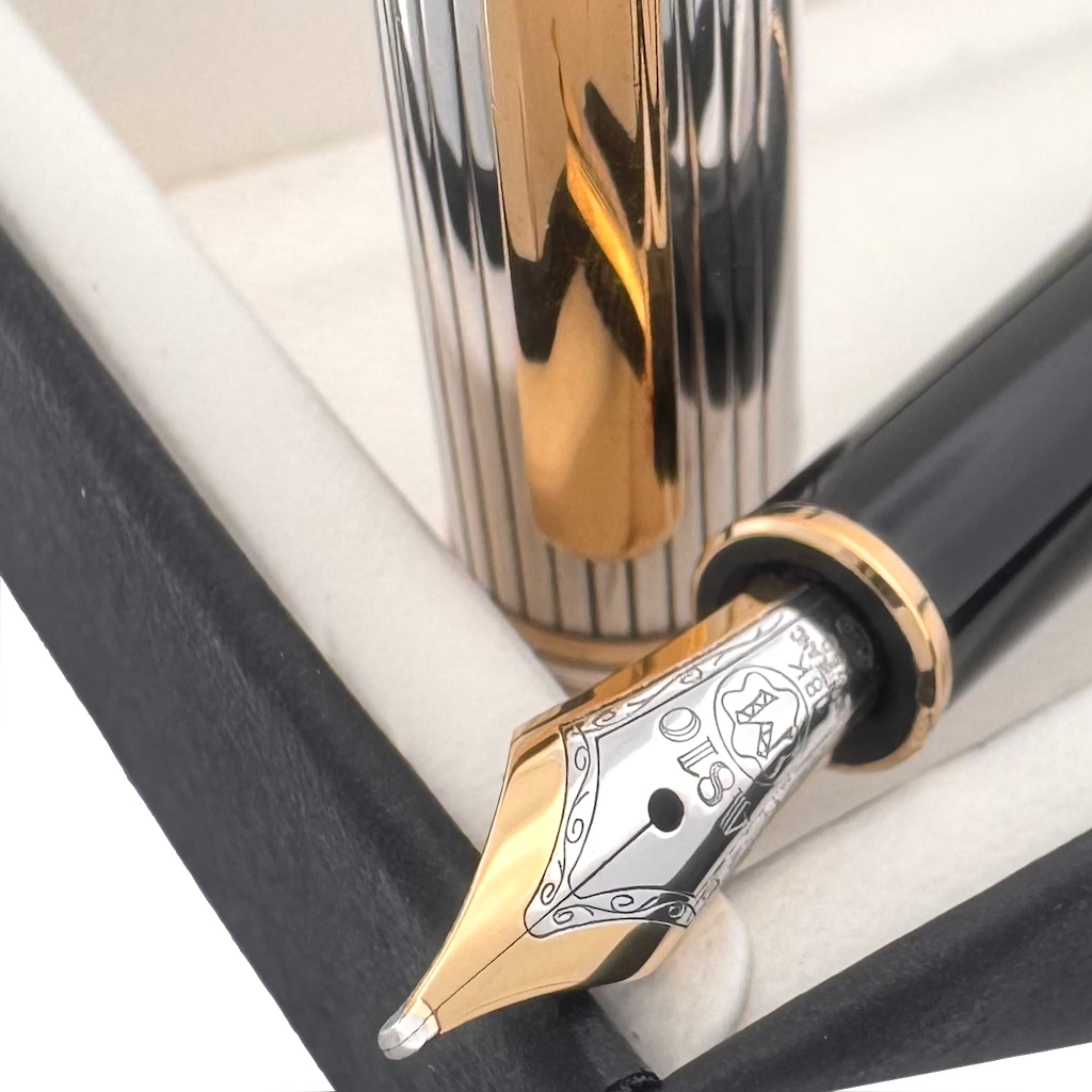 Montblanc Meisterstück Solitaire 925er Silber Classique 1448 Fountain Pen - SALE