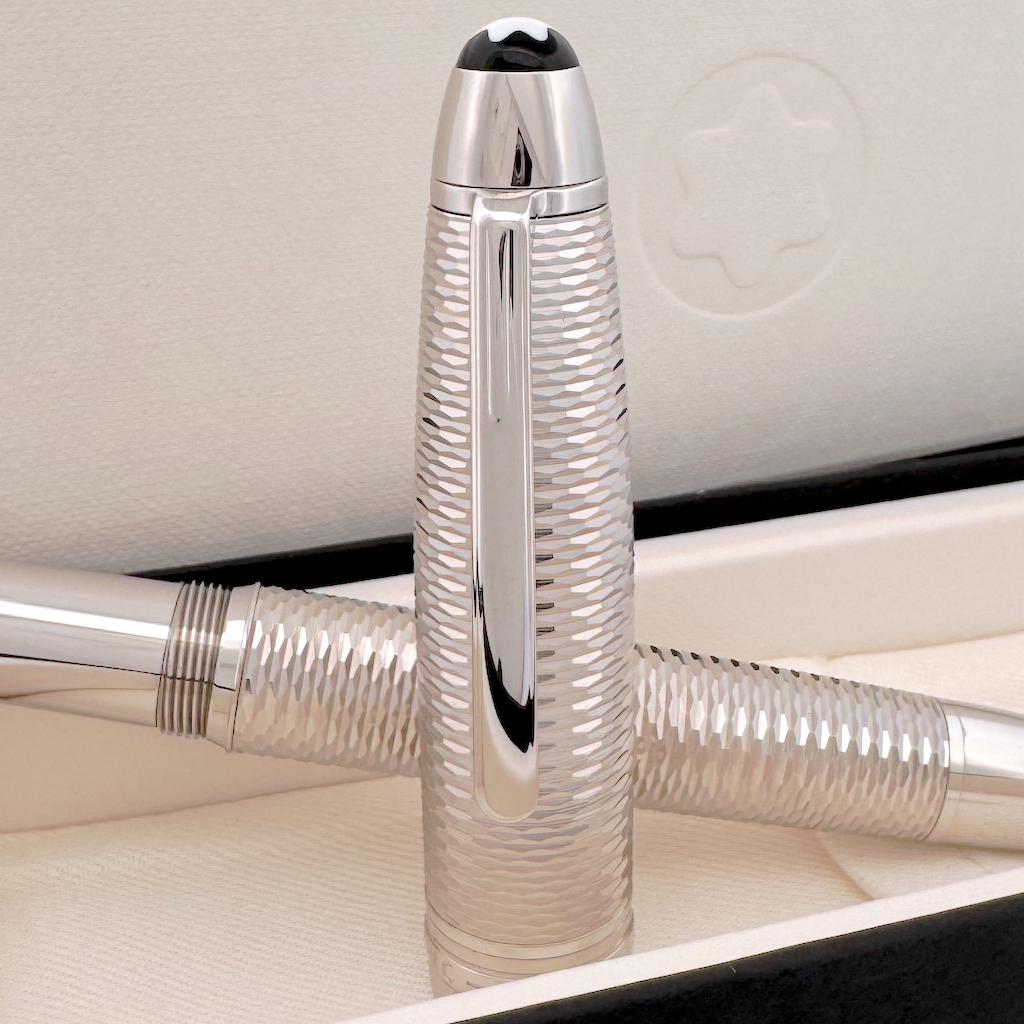 Montblanc Meisterstück Solitaire Geometry LeGrand Füllfederhalter - penfabrik