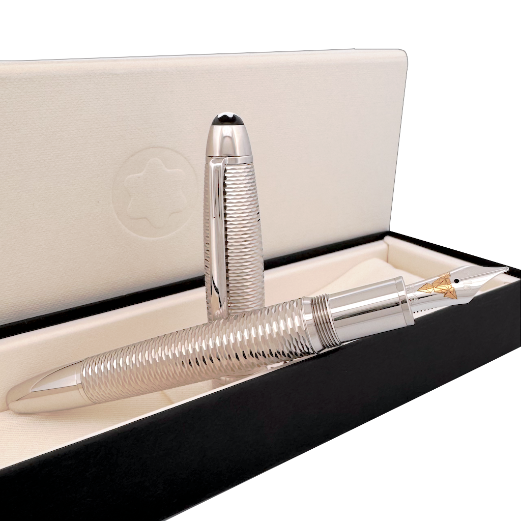 Montblanc Meisterstück Solitaire Geometry LeGrand Füllfederhalter - penfabrik