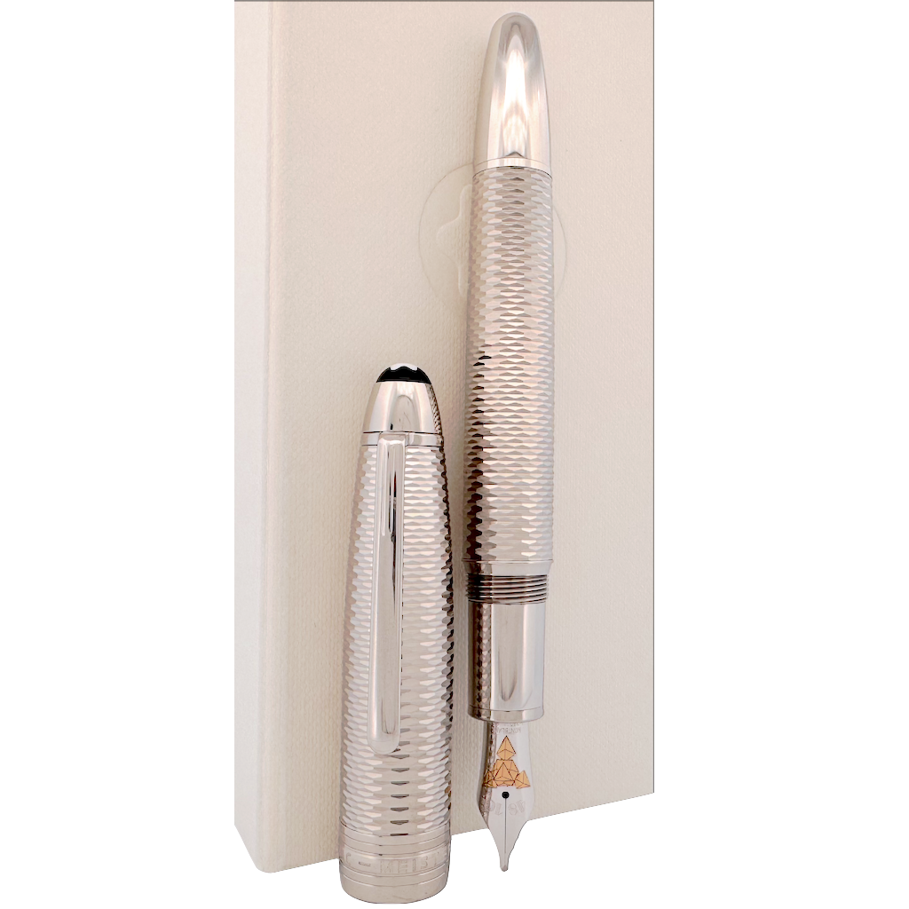 Montblanc Meisterstück Solitaire Geometry LeGrand Füllfederhalter - penfabrik