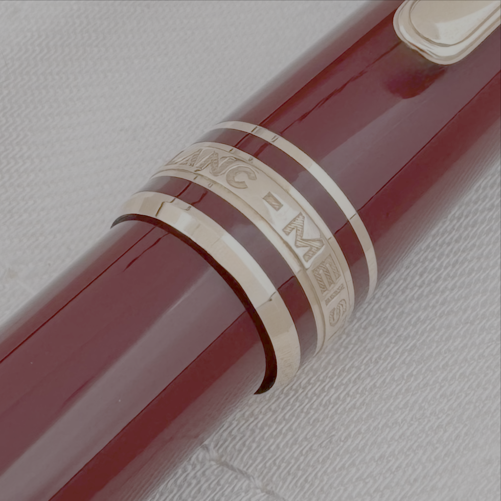 Montblanc Meisterstück Burgundy Red Classique Rollerball - SALE