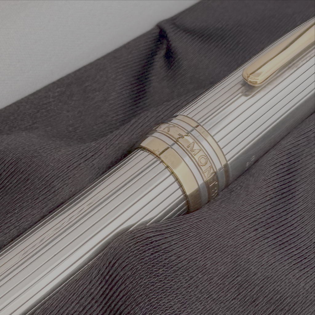 Montblanc Meisterstück Solitaire 925er Silber LeGrand 1628 Rollerball
