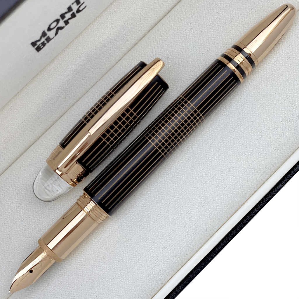 Montblanc Starwalker Red Gold Metal Fountain Pen