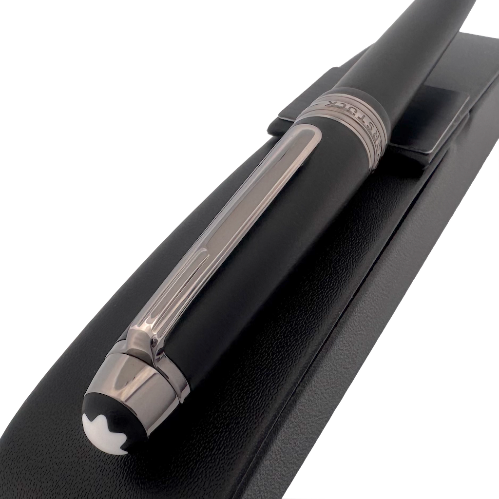 Montblanc Meisterstück Ultra Black Midsize Kugelschreiber - SALE