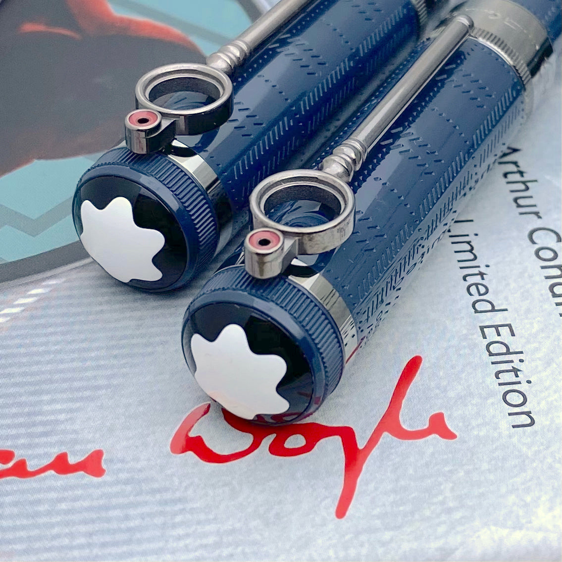 Montblanc Writers Edition Sir Arthur Conan Doyle Schreibgeräte Set (FF/RB/DB)