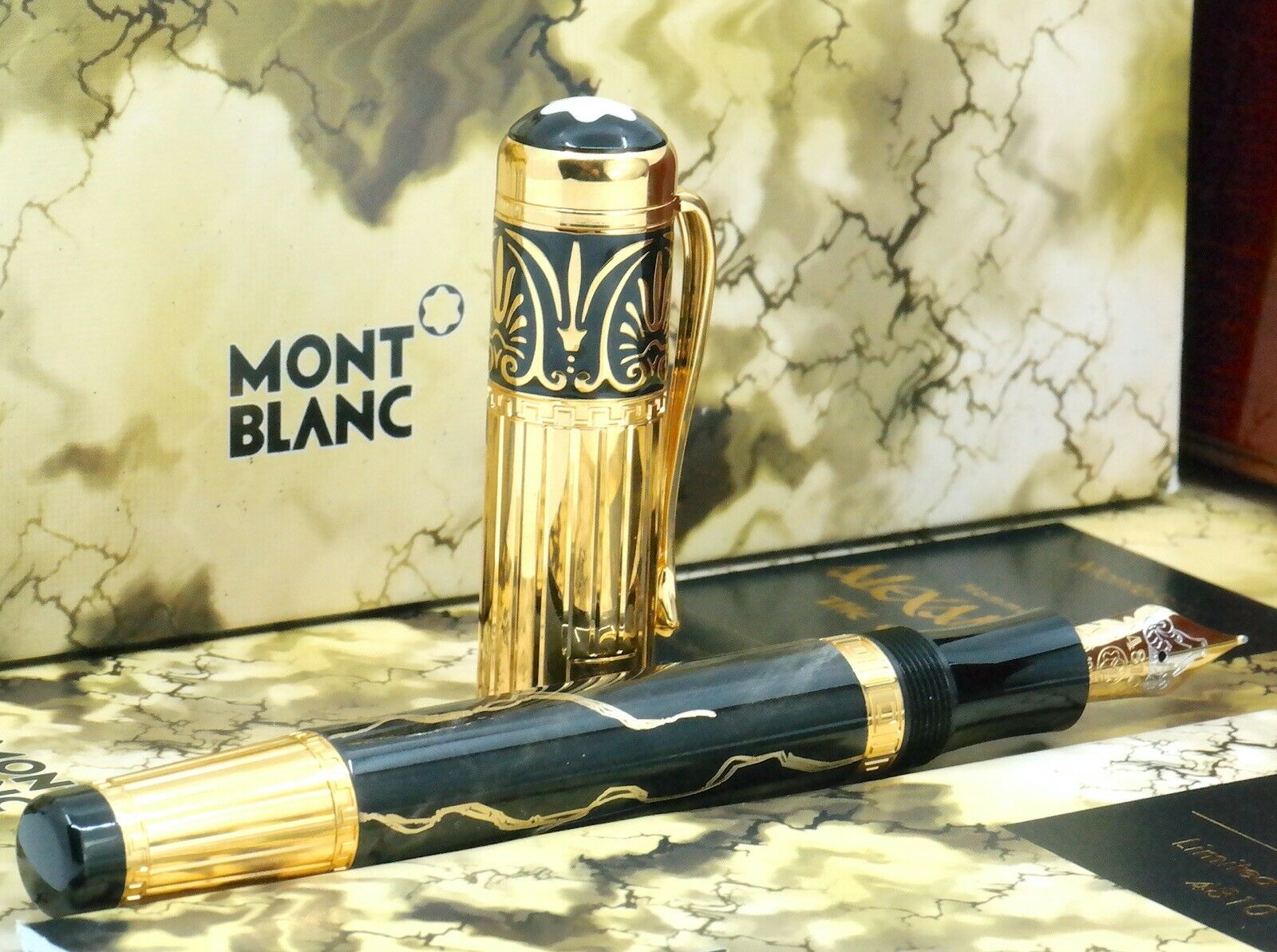 Montblanc Patron of Art Alexander der Große 4810 Füllfederhalter - penfabrik