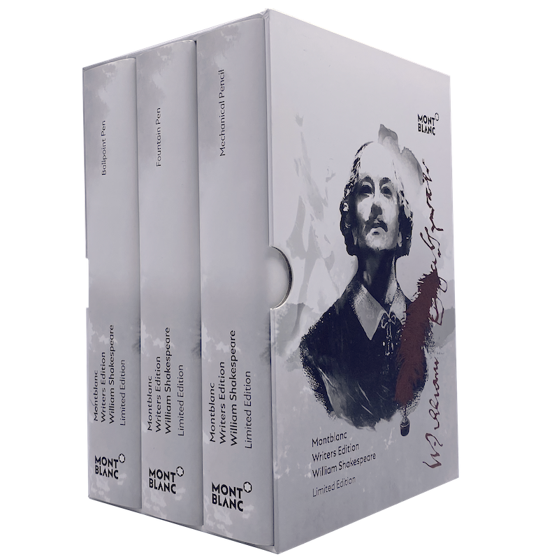 Montblanc Writers Edition William Shakespeare 3er Set - penfabrik