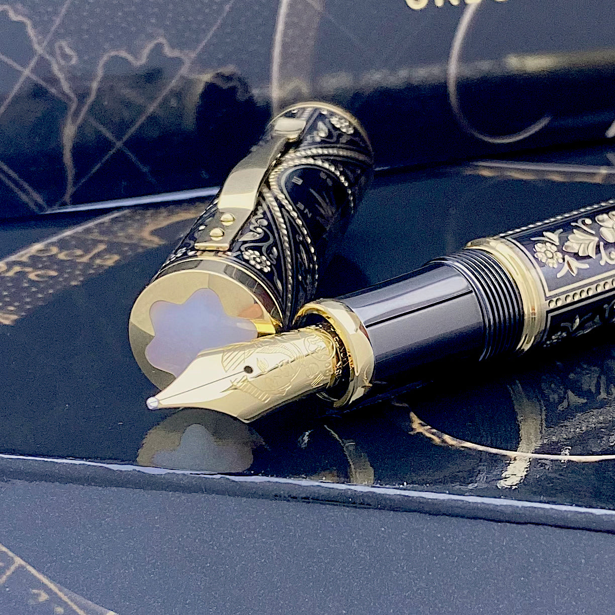 Montblanc Artisan Christopher Columbus 92 "Cristobal Colon" Füllfederhalter Limited Edition