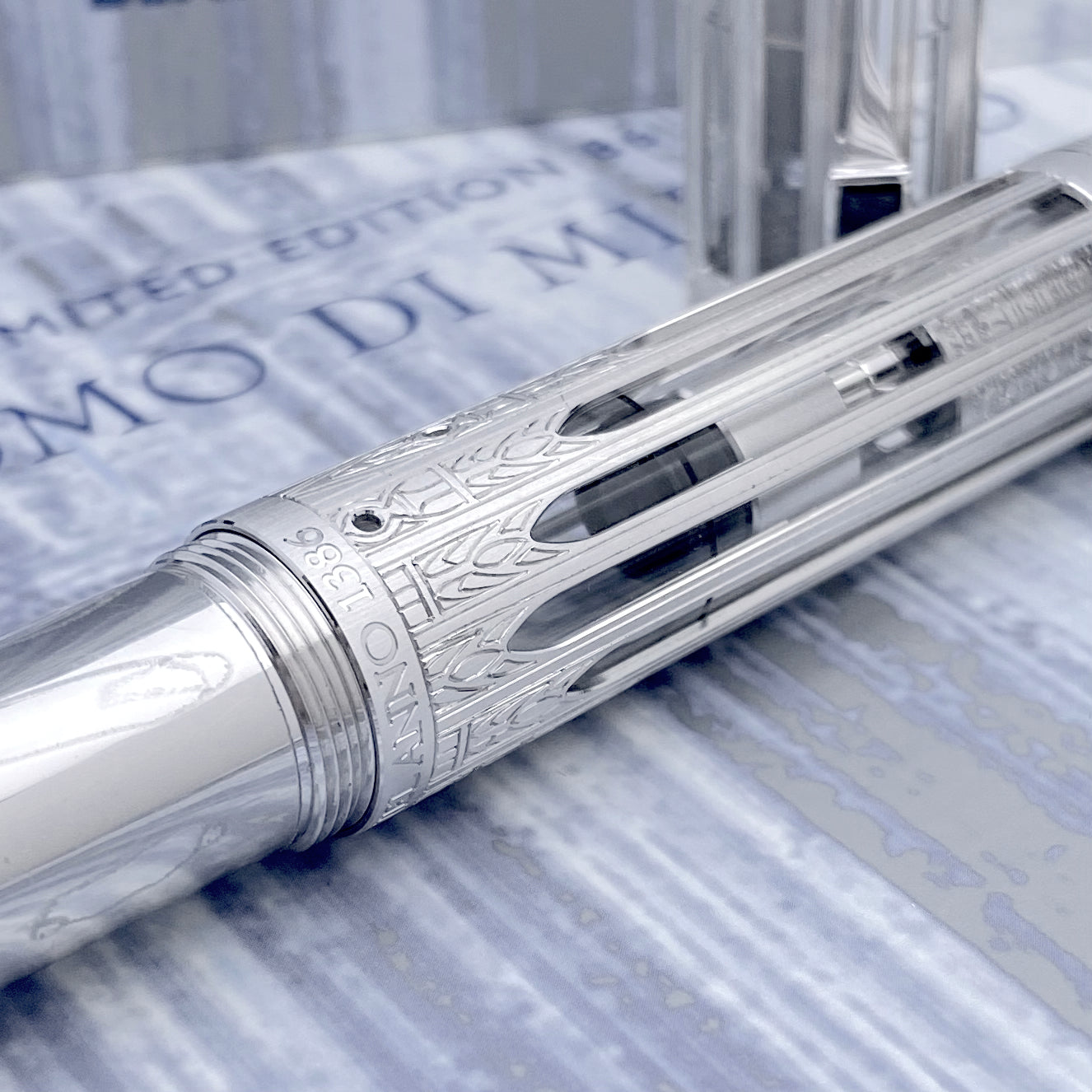 Montblanc Duomo di Milano 86 Füllfederhalter Skeleton Artisan - penfabrik