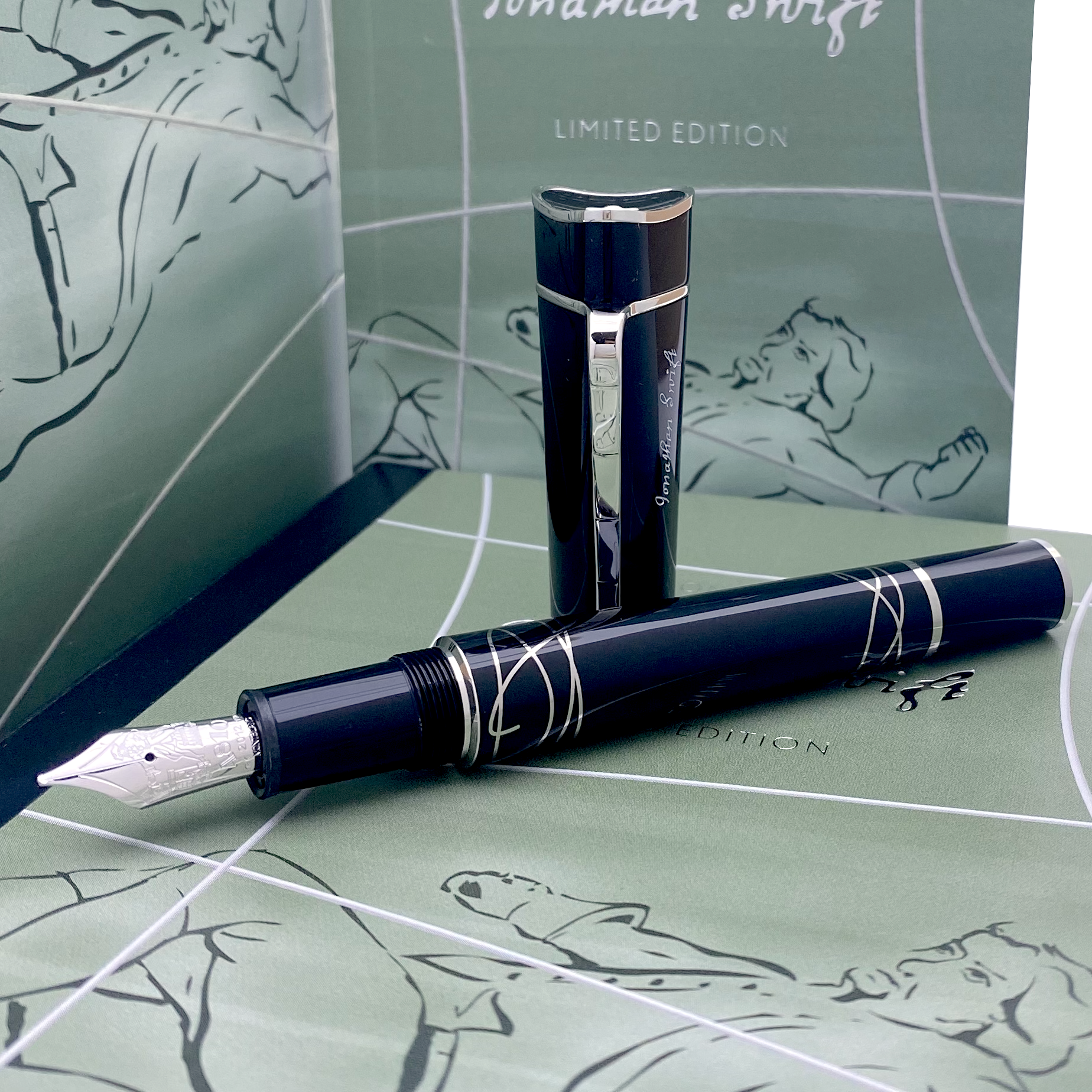 Montblanc Writers Edition Jonathan Swift 3er Set - penfabrik