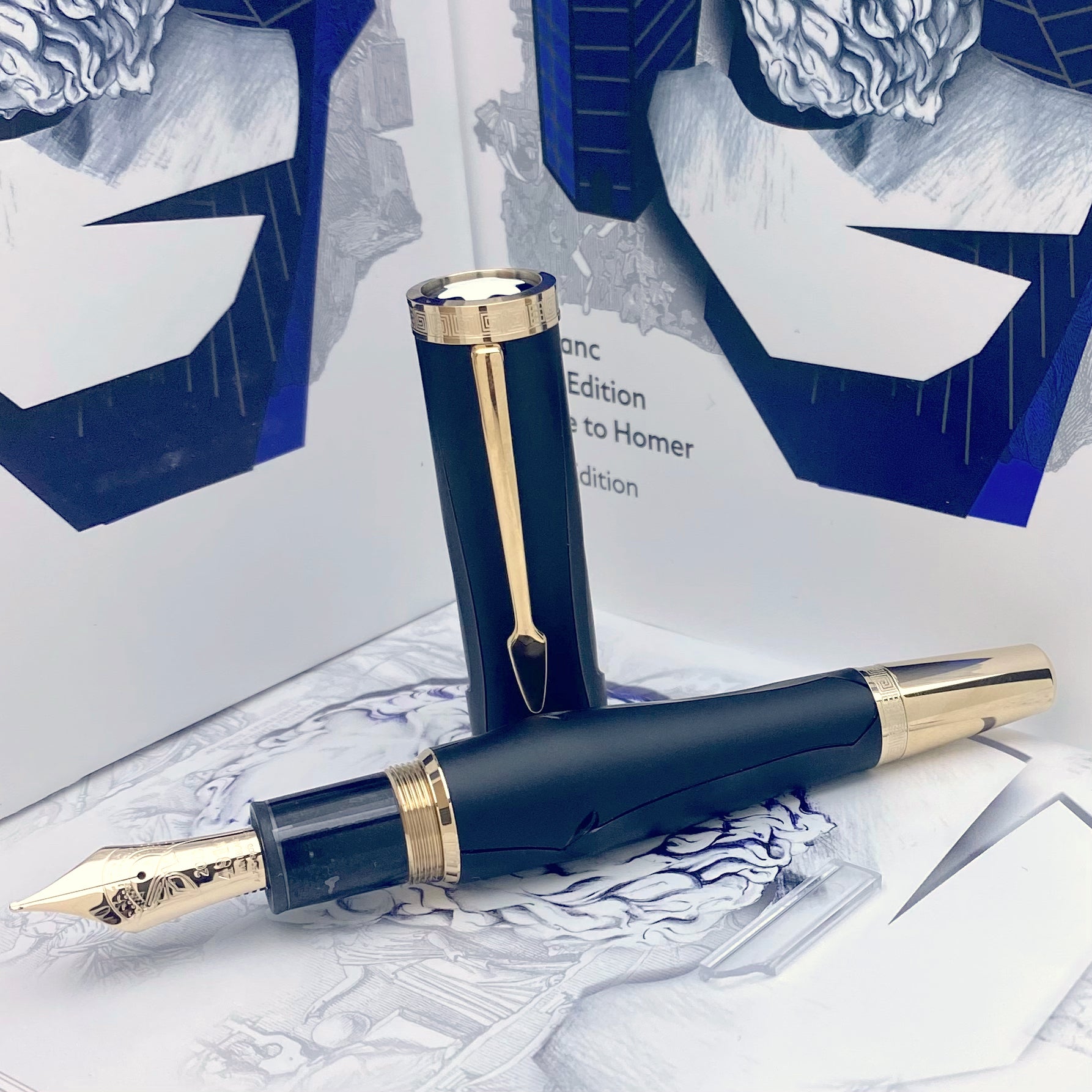 Montblanc Writers Edition Homage to Homer Set - penfabrik
