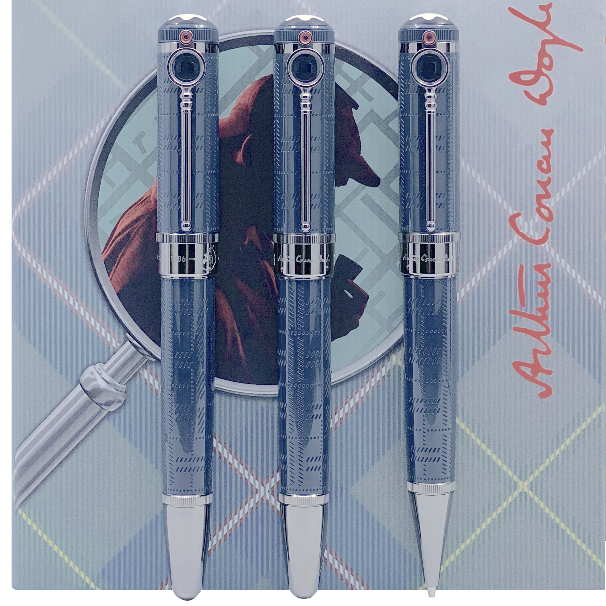 Montblanc Writers Edition Sir Arthur Conan Doyle Schreibgeräte Set (FF/RB/DB)