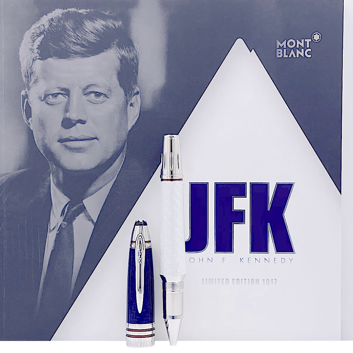 Montblanc Great Characters John F. Kennedy 1917 Rollerball - penfabrik