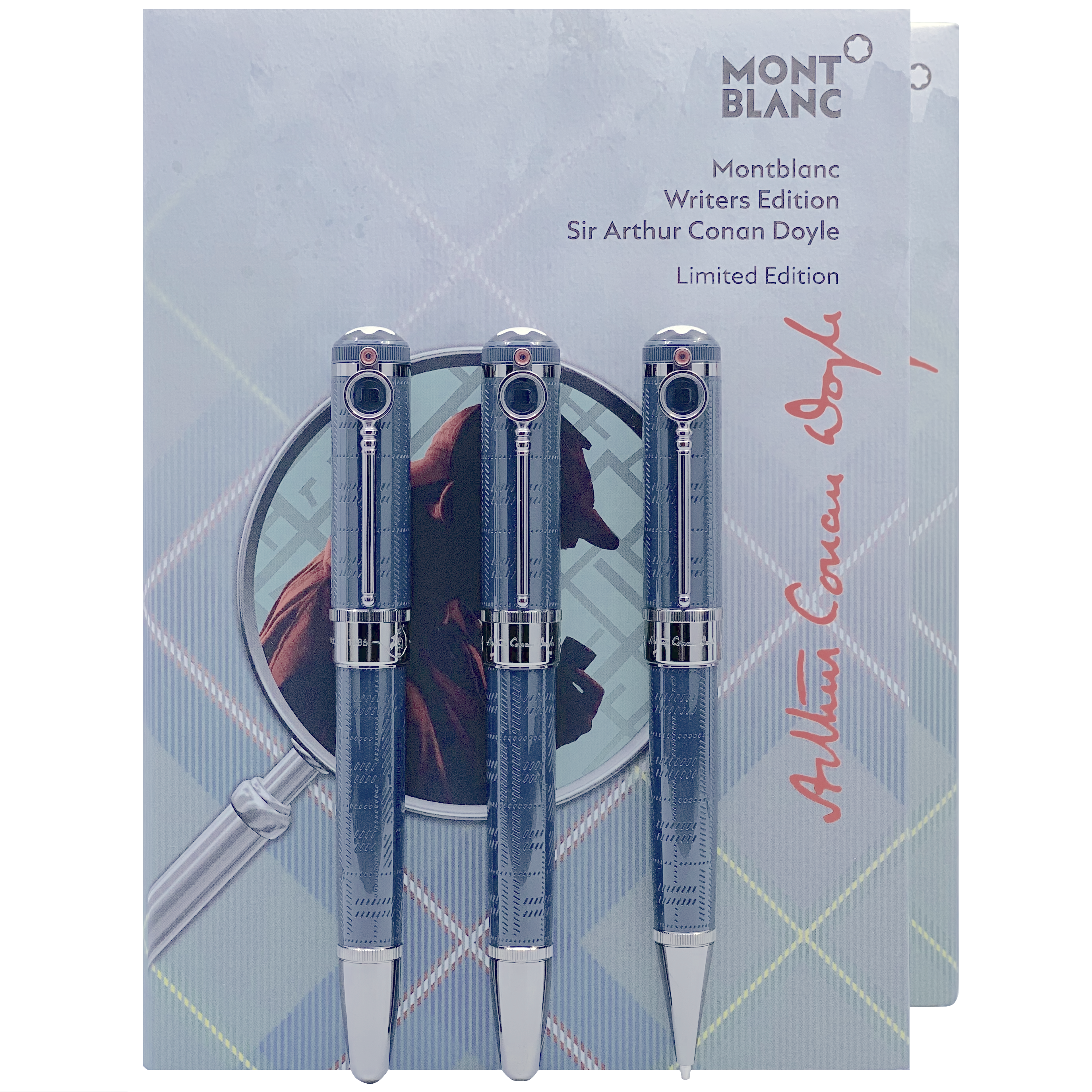Montblanc Writers Edition Sir Arthur Conan Doyle Schreibgeräte Set (FF/RB/DB)