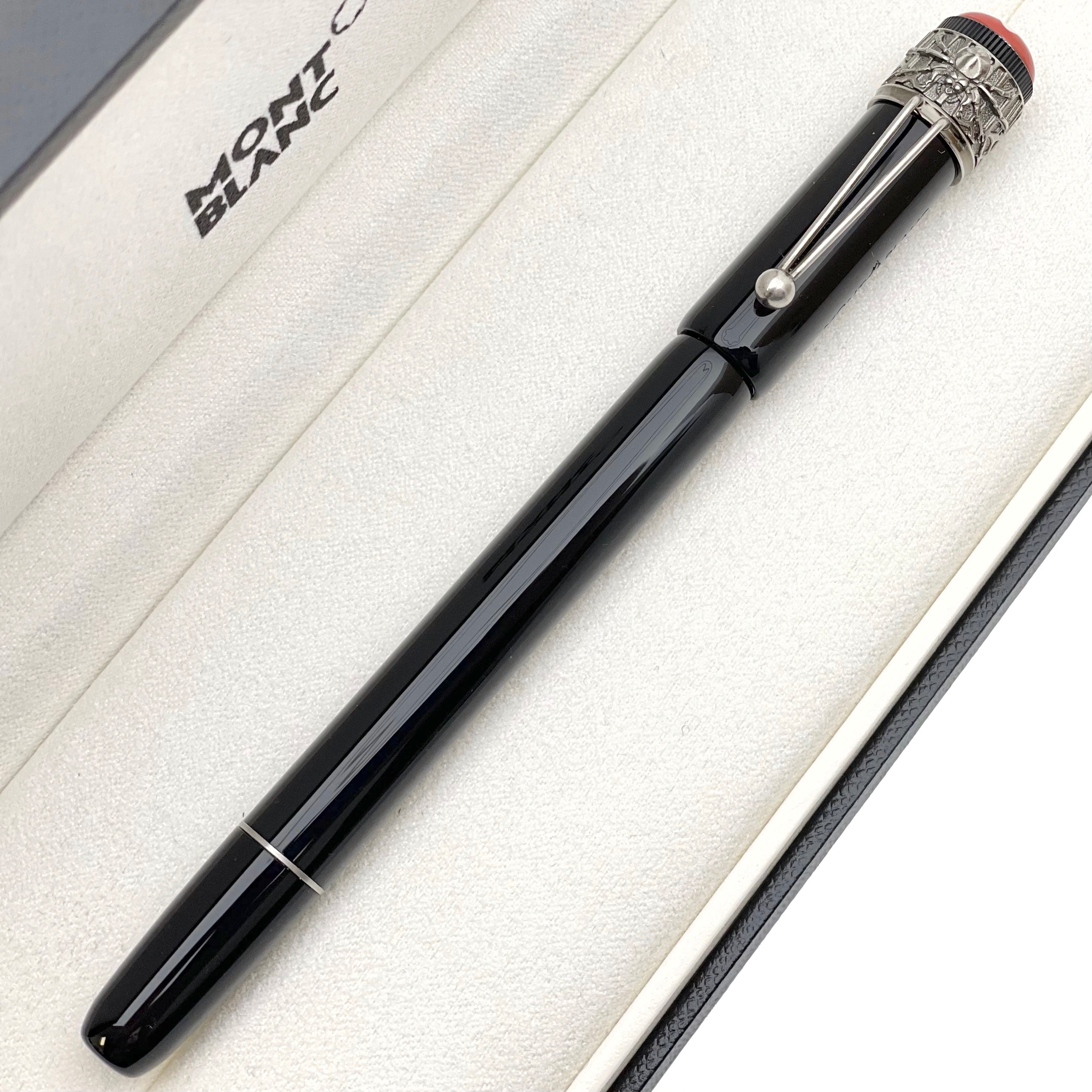 Montblanc Heritage Rouge et Noir Spider Metamorphosis Rollerball - penfabrik