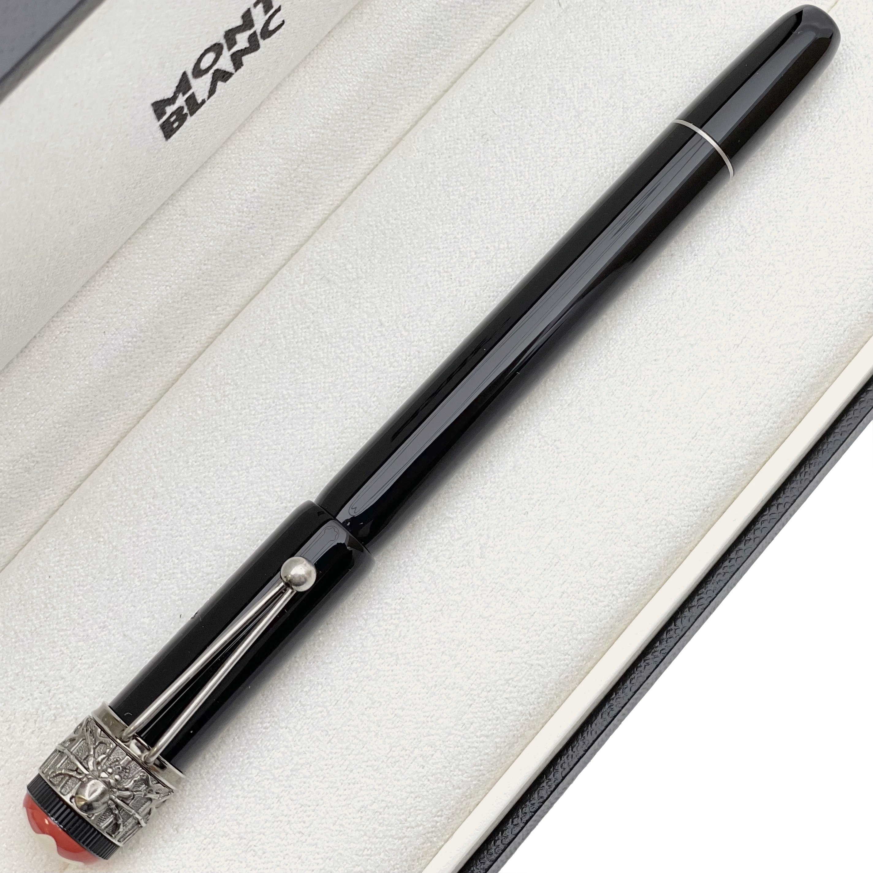 Montblanc Heritage Rouge et Noir Spider Metamorphosis Rollerball - penfabrik