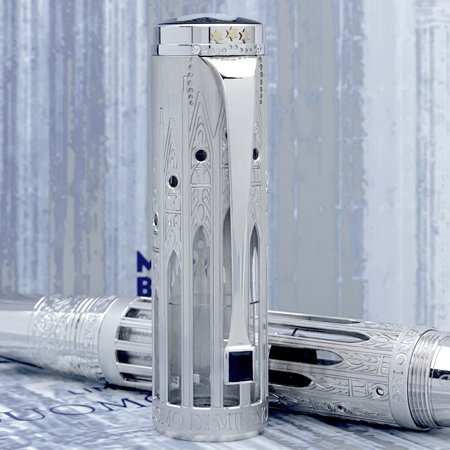 Montblanc Duomo di Milano 86 Füllfederhalter Skeleton Artisan - penfabrik