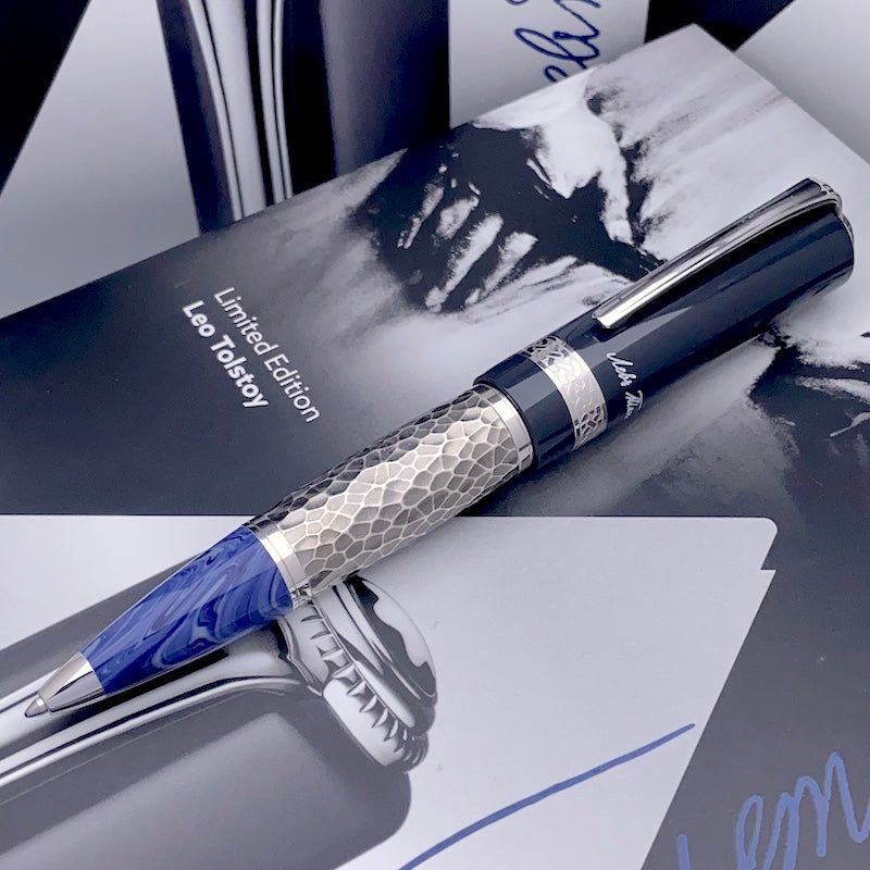 Montblanc Writers Edition Leo Tolstoy 3er SET mit Kugelschreiber - penfabrik