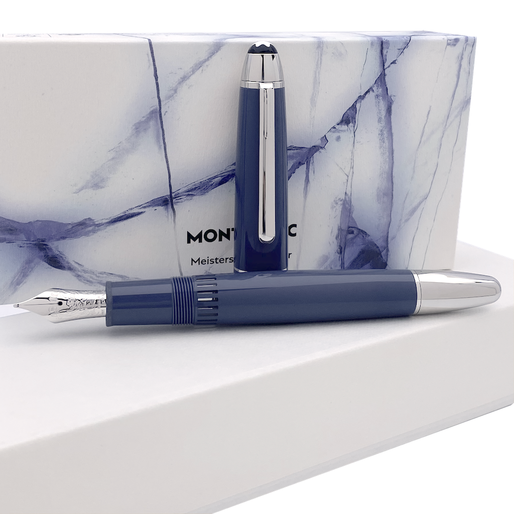 Montblanc Meisterstück Resin Glacier LeGrand Füllfederhalter