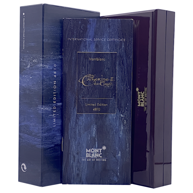 Montblanc Patron of Art 4810 Peter & Catherine the Great pen SET