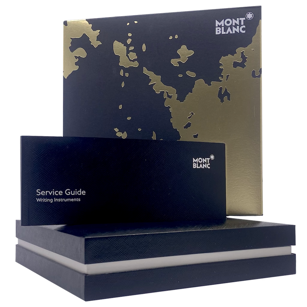 Montblanc Meisterstück Solitaire Gold Leaf Calligraphy Rollerball