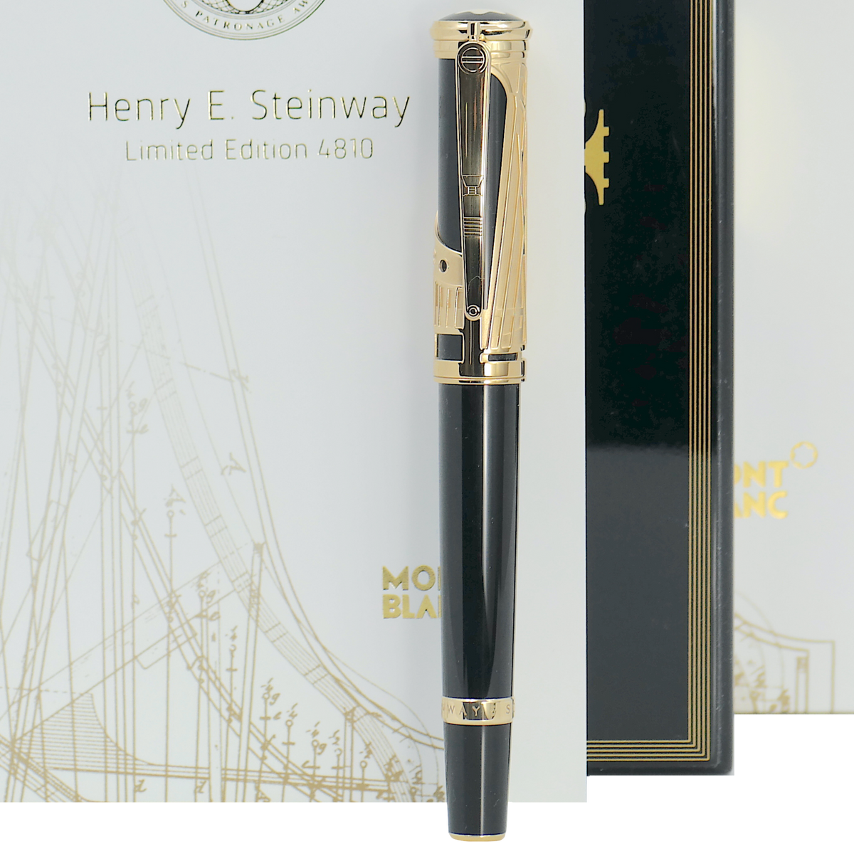 Montblanc Patron of Art 4810 Henry E. Steinway Fountain Pen Limited