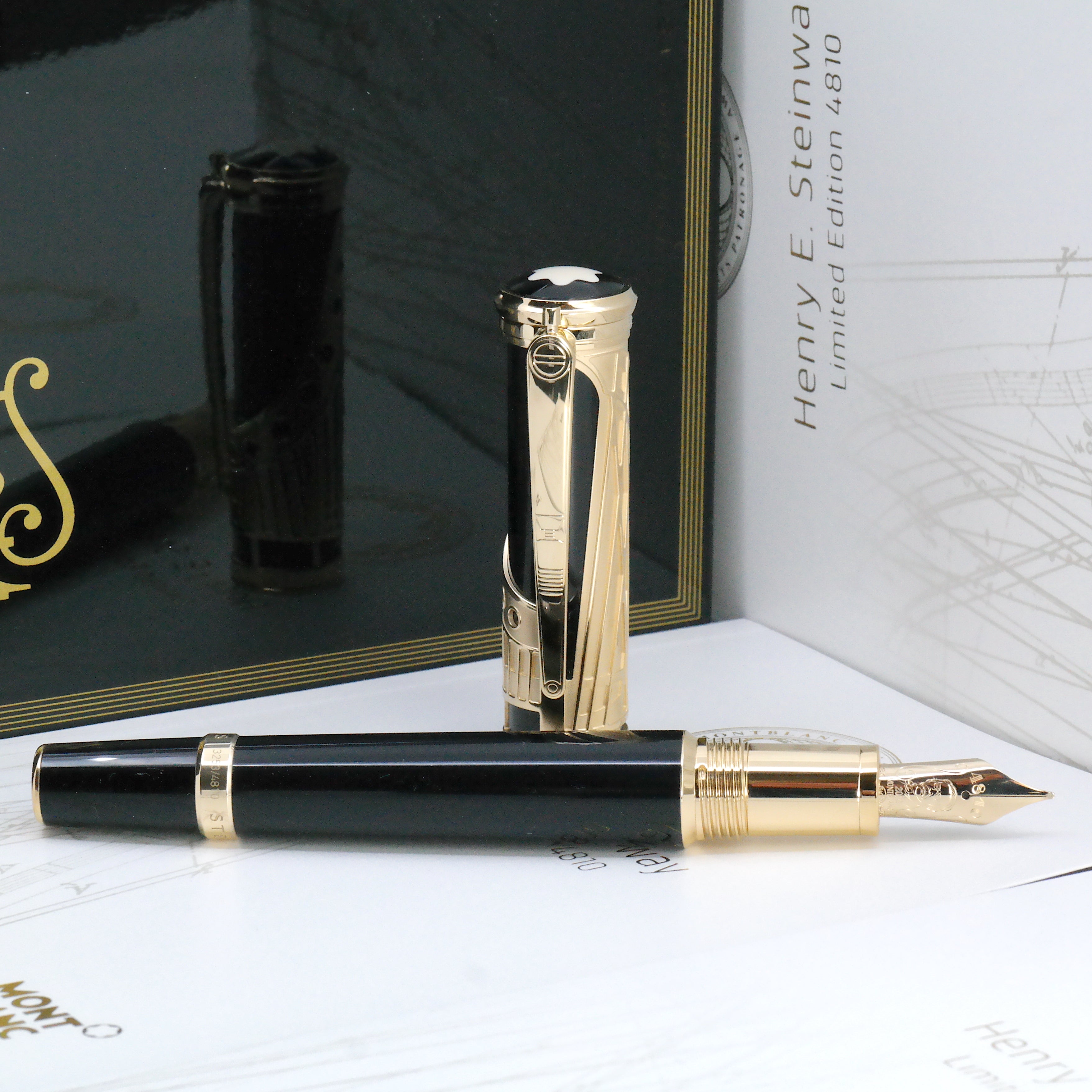 Montblanc Patron of Art Henry E. Steinway 4810 Füllfederhalter - penfabrik