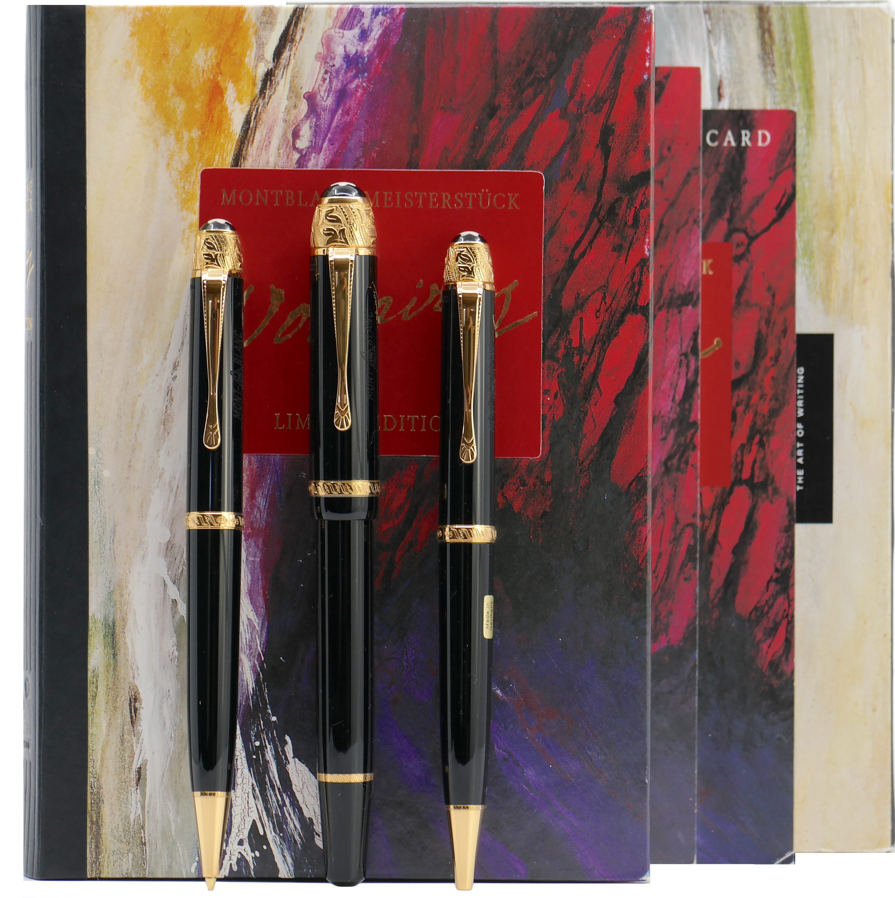 Montblanc Writers Edition Voltaire 3er SET - penfabrik