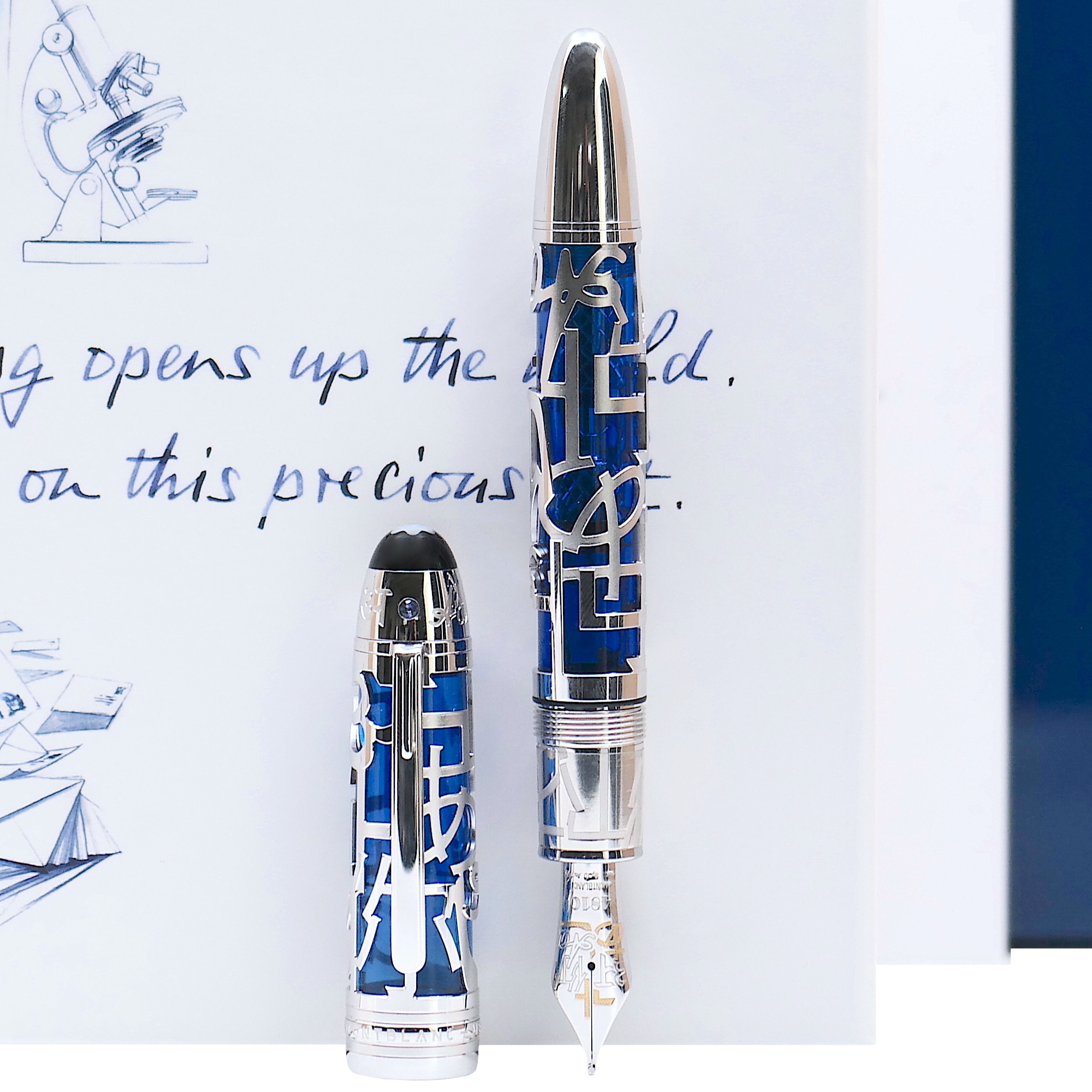 Montblanc Meisterstück UNICEF Skeleton Solitaire Füllfederhalter - penfabrik