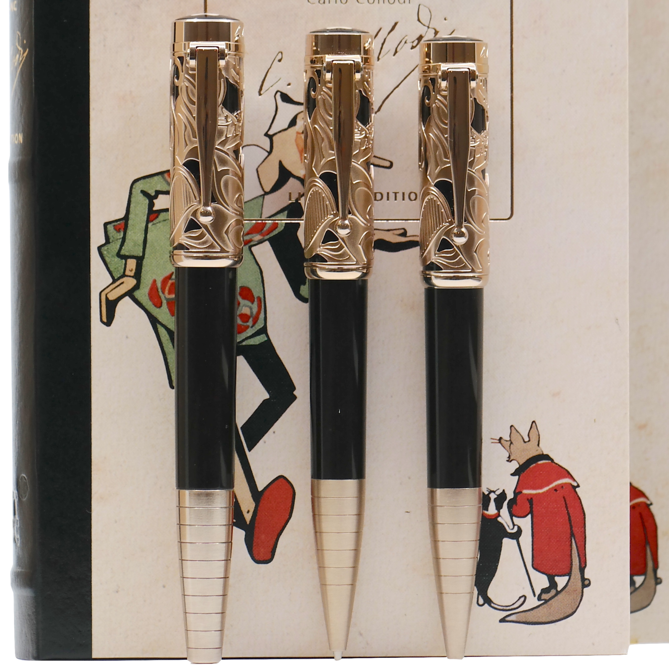 Montblanc Writers Edition Carlo Collodi 3er SET - penfabrik